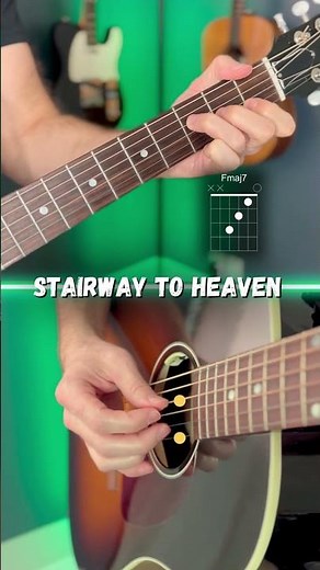 stairway to heaven (led zeppelin) guitar tutorial #guitarlesson