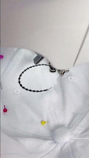 Cap Embroidery with My POOLIN EOC05 Embroidery Machine#embroidery#embroiderydesign#embroiderymachine