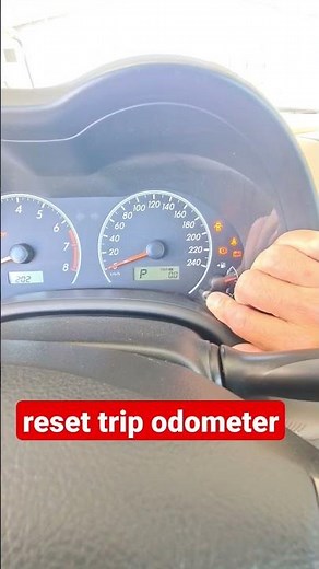 reset trip odometer #tips #car #shorts