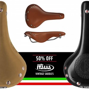 16K views · 178 reactions | At least 50% off selected Selle Italia Saddles! Vintage saddles from only £39.99. Designed to offer lasting comfort on even the longest rides. Go on, treat yourself to a little luxury for less. | Planet X Bikes | Facebook