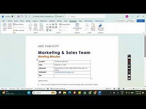 Shelly Cashman Word 365 | Module 5: End of Module Project 2 ARC Publicity