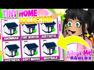 *TINY HOME* COLLECTION Tour!🏡 ADOPT ME Roblox House