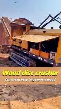Extreme Wood Shredding – No Mercy#woodshredder #woodchipper #woodcrusher #woodshredding