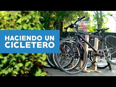 How to make a bike rack?