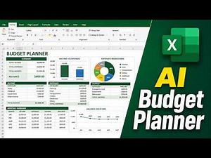 How to Create Budget Planner in Excel Using AI | Smart Budget Sheet