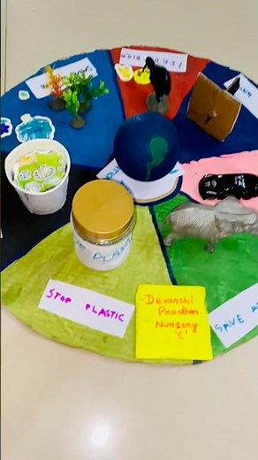 Save Earth Model |world Environment Day project #youtubeshorts #earth #saveearth #shorts