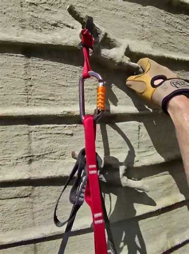 Aid Climb with ARS Urban Climbing Tether