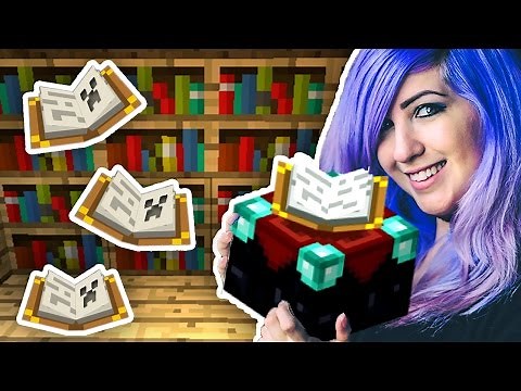 MAX LEVEL ENCHANTMENT TABLE - 15 Bookshelves! | Minecraft with SabrinaBrite