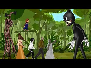 Cartoon Cat vs Siren Head, Cartoon dog, Jason, Jeff, Chucky, Granny, Pennywise, Predator & +More