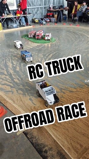 Race with rc offroad trucks on sand track 🔥 #rctruck #rcrace #rctruckfest
