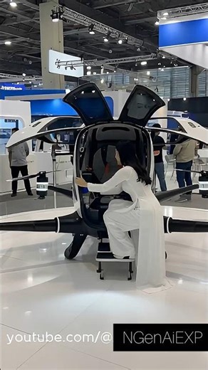 2025 Robot Expo Drone Driving Test. #drone #robotics #expo