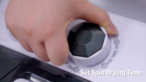 Portable Washing machine 17.6Lbs Capacity Mini Washer and Dryer Combo Compact Twin Tub Laundry Washer(11.6Lbs) & Spinner(6Lbs) Built-in Gravity Drain,Low Noise for Apartment,Dorms,RV Camping, GREY