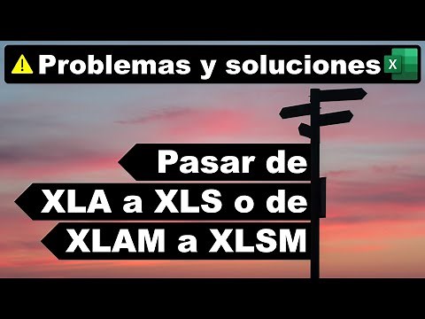 Convert an XLA file to XLS or XLAM to XLSM