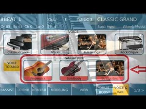 SD7 Video Tutorial - Easy play with voice and style