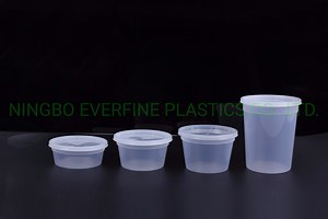[Hot Item] Plastic Deli Containers, Soup Containers 8oz, 16oz, 24oz, 32oz Plastic Products