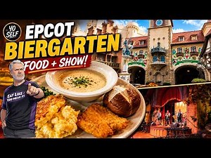 EPCOT’s Biergarten Restaurant Review | German Buffet & Live Show! | YoSelf Vlog