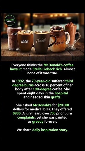 The McDonald's Coffee Lie Everyone Believes 😳
