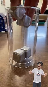 981K views · 4K reactions | Metal ice cube. #experiment #science #scienceexperiment #physics #chemistry | Best Banger1.15151 | Facebook