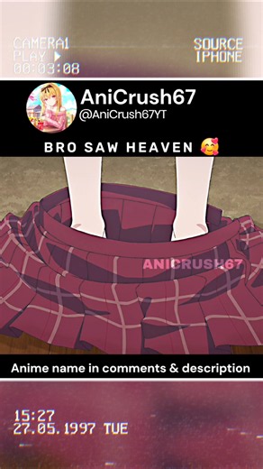 ▪︎ Bro Saw Heaven 🥰❤️ ▪︎ || #anime #shorts