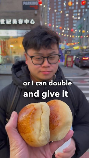 Roast Pork Bun Challenge in NYC: Can You Handle the Doubling? 😂☠️