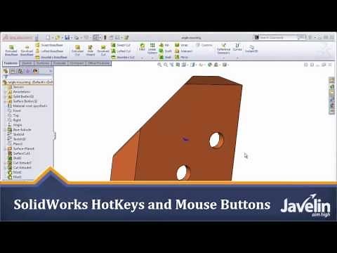 SolidWorks Tutorial: HotKeys and Mouse Buttons