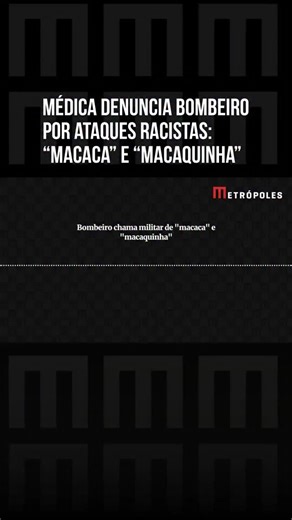 A Polícia Civil do Distrito Federal (PCDF) investiga um militar do Corpo de Bombeiros (CBMDF) que chamou a médica Rithiele Souza Silva de “macaca” e “macaquinha” em uma mensagem enviada em um grupo no WhatsApp. A ofensa racista foi proferida após Rithiele postar em seu perfil nas redes sociais um vídeo em que ela comenta uma abordagem policial a que foi submetida. Ela relata que um dos PMs a questionou se tinha passagens pela polícia. O vídeo repercutiu, e o conteúdo chegou a um grupo de mensage