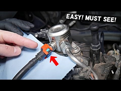 HOW TO DISCONNECT FUEL LINE ON HYUNDAI ELANTRA TUCSON SANTA FE SONATA ACCENT VELOSTER