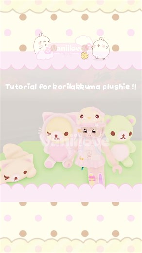 Here’s the tutorial of the plushie from my last video!! (i know it’s rushed 😭) #adoptme #adoptmebuild #plushie #roblox
