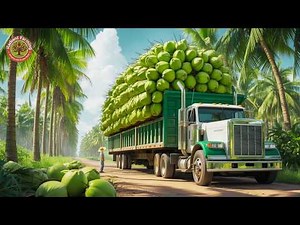 How Southeast Asian Farmers Harvest and Process Millions of Tons of Coconuts