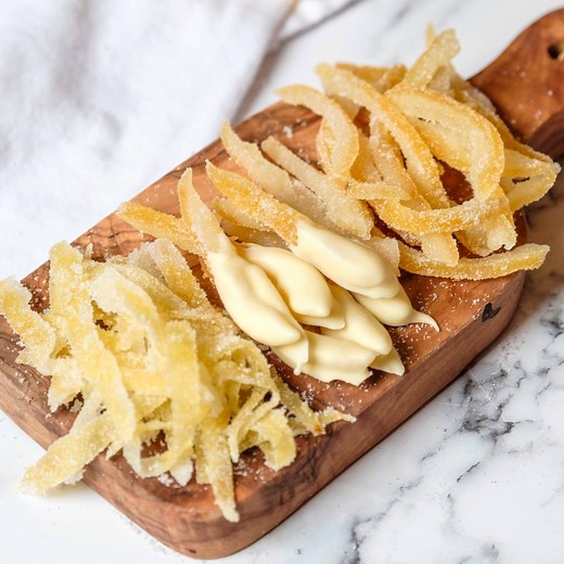 How to Make Candied Lemon Peels