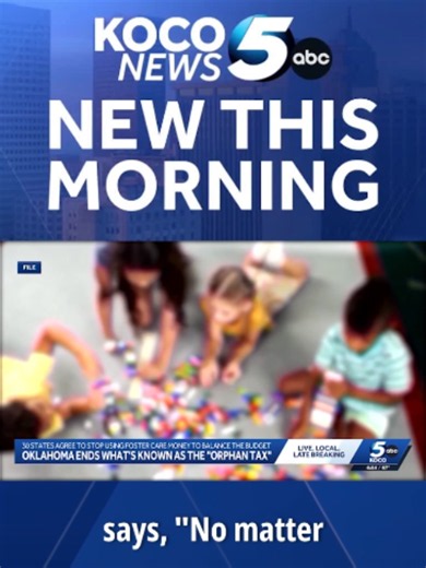 NEW THIS MORNING: Oklahoma has become the 30th state to end what's known as the