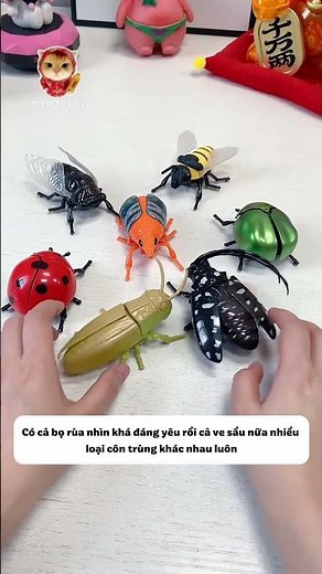 review đồ chơi mô hình côn trùng khá thú vị