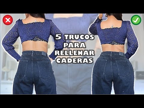 5 TRUCOS RÁPIDOS PARA RELLENAR CADERAS sin ejercicio