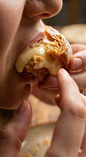 ASMR Pastry Bite 🍰 So Satisfying