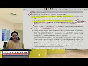 CS EXECUTIVE ECIPL LESSON 16 LAW RELATING TO PATENTS LECTURE 1
