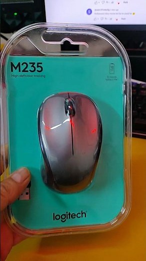 Wireless Mouse 🤣 Logitech M235 #shorts #shortsvideo #viralvideo #fansound #mouse