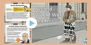 KS2 World War Two Leaders PowerPoint