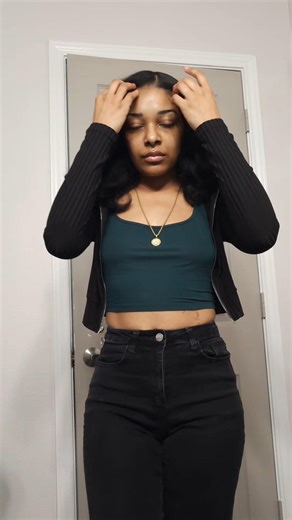 Just a quick #GRWM this morning #grwmhair #grwmoutfit #naturalhair #blowout