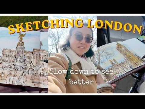 Travel Slowly to See Better 🎨 Another Day Sketching London