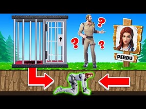 I DIGG a HOLE to ESCAPE FORTNITE PRISON