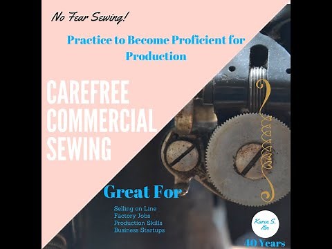 How to Run A Singer 281-1 Sewing Machine in Production Style