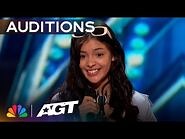 Summer Rios WOWS Simon Cowell with "Something in the Orange" - Auditions - AGT 2023