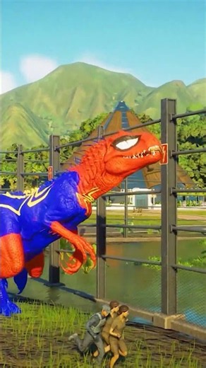 Spider Indominus Amazing Break Out & Hunting