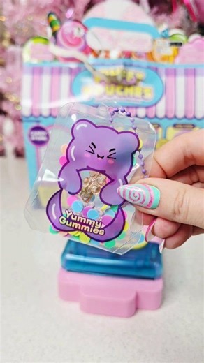 3.3K views · 42 reactions | [AD] Unleash your creativity with Puffy Pouches DIY kit 勺 Design your own squishy charms and turn them into unique bag charms or keychains.  Fill the pouches with jelly slime, beads, or charms then simply laminate your Puffy Pouches with the machine included. 朗 Easy and Mess-Free FUN! Available in different versions at Smyths Toys Superstores DACH Thank you BOTI #puffypouches #slime #sosatisfying #asmr #diy #keychain | Tanjastoysreview | Facebook