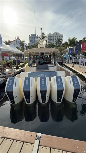 Boat Trader on Instagram: "The all-new 670LXS from @Teamscoutboats is one of the largest outboard-powered sportfishing yachts ever built, this Luxury Sport Model seamlessly combines luxury, fishing, cruising, and high performance. Powered by five Mercury V-12 600 HP engines, the 670 LXS delivers an impressive 3,000 HP, with a projected top speed of 60 MPH, a fast cruising speed of 40 MPH, and an estimated range of approximately 500 miles. The first 670 LXS model has been completed and made its p