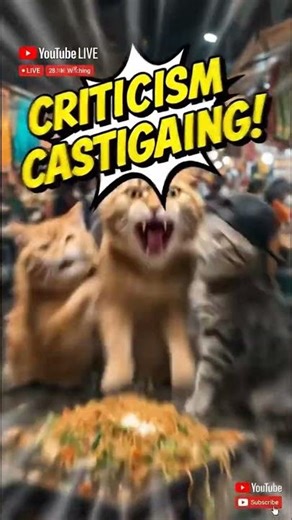 Vocab Builder: Gordon Ramsay Cat?! 🐱🍳 CASTIGATE explained! | GradMate #shorts