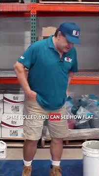 Polymer Concrete Installation: Final Steps Using a Spike Roller | Part 4 #epoxy #concrete #coating