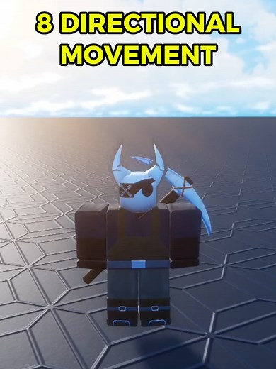 8 Direction Movement Showcase in Roblox
