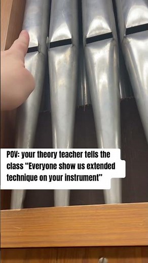 Organ extended technique??? #musician #organist #music theory