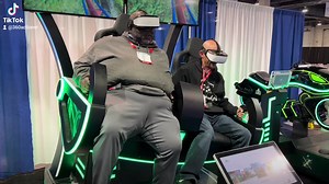 OMG. Crazy virtual reality simulator. #360action #VR #VirtualReality #simulator